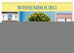 Wissembourg – Blumen und Kanäle (Wandkalender 2024 DIN A4 quer), CALVENDO Monatskalender von Tortora,  Alessandro
