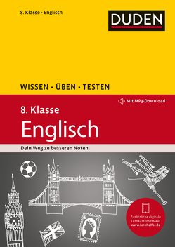 Wissen – Üben – Testen: Englisch 8. Klasse von Hock,  Birgit, Steinhauer,  Anja