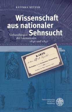 Wissenschaft aus nationaler Sehnsucht von Netzer,  Katinka