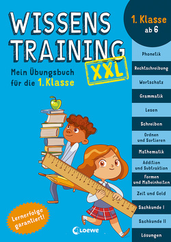 Wissenstraining XXL – Mein Übungsbuch für die 1. Klasse von Lewis,  Stephan, Mead,  Kimble, Seelow,  Anja, Trumbauer,  Lisa