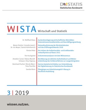 WISTA 3/2019 – Bezug endet zum 24.02.2020