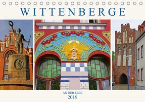 Wittenberge an der Elbe (Tischkalender 2019 DIN A5 quer) von M. Laube,  Lucy