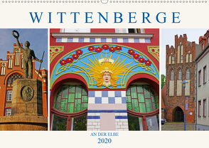 Wittenberge an der Elbe (Wandkalender 2020 DIN A2 quer) von M. Laube,  Lucy
