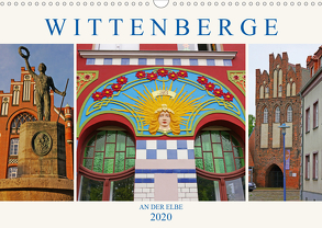 Wittenberge an der Elbe (Wandkalender 2020 DIN A3 quer) von M. Laube,  Lucy