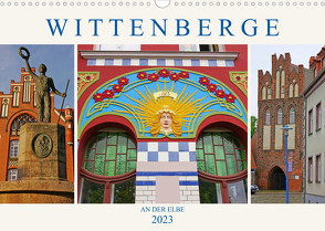 Wittenberge an der Elbe (Wandkalender 2023 DIN A3 quer) von M. Laube,  Lucy