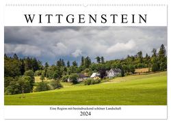 Wittgenstein – Eine Region mit beeindruckend schöner Landschaft (Wandkalender 2024 DIN A2 quer), CALVENDO Monatskalender von Bücker,  Heidi