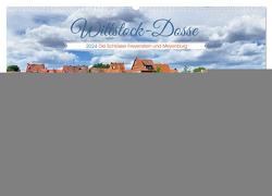 Wittstock-Dosse – Die Schlösser Freyenstein und Meyenburg (Wandkalender 2024 DIN A2 quer), CALVENDO Monatskalender von Kruse,  Gisela