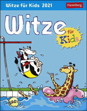 Witze für Kids Kalender 2021 von Artel,  Ann Christin, Harenberg, Raffelsiefer,  Petra