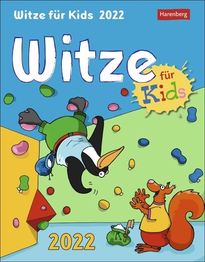 Witze für Kids Kalender 2022 von Artel,  Ann Christin, Harenberg, Raffelsiefer,  Petra