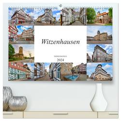 Witzenhausen Impressionen (hochwertiger Premium Wandkalender 2024 DIN A2 quer), Kunstdruck in Hochglanz von Meutzner,  Dirk