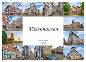 Witzenhausen Impressionen (Tischkalender 2024 DIN A5 quer), CALVENDO Monatskalender von Meutzner,  Dirk