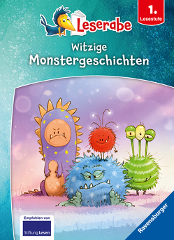 Witzige Monstergeschichten – Leserabe ab 1. Klasse – Erstlesebuch für Kinder ab 6 Jahren von Gotzen-Beek,  Betina, Klein,  Martin, Meyer,  Kerstin, Neudert,  Cornelia, Teich,  Karsten, Wich,  Henriette