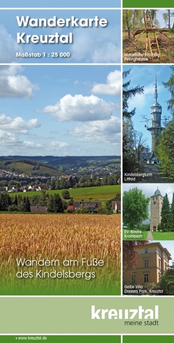WK Kreuztal (mr-kartographie) von Stadt Kreuztal / Tourismus