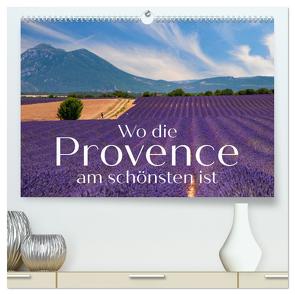 Wo die Provence am schönsten ist (hochwertiger Premium Wandkalender 2024 DIN A2 quer), Kunstdruck in Hochglanz von Ratzer,  Reinhold