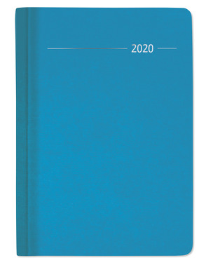Wochen-Minitimer 192 Seiten Silk Line Aqua 2020 – Bürokalender – Buchkalender A6 (10,7 x 15,2) – 1 Woche 2 Seiten – 192 Seiten – Notizbuch von ALPHA EDITION