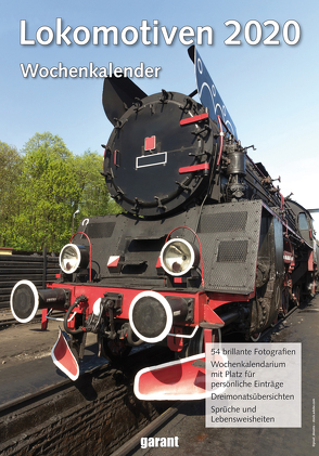 Wochenkalender Lokomotiven 2020 von garant Verlag GmbH