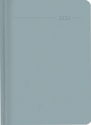 Wochenplaner XL Sydney Silver 2024 – Büro-Kalender A5 – Cheftimer 17×24 cm – 1 Woche 2 Seiten – 144 Seiten – Alpha Edition