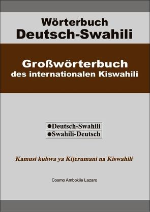 Wörterbuch Deutsch-Swahili von Lazaro,  Cosmo