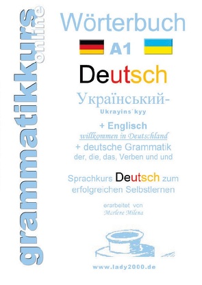 Wörterbuch Deutsch – Ukrainisch – Englisch von Schachner,  Marlene