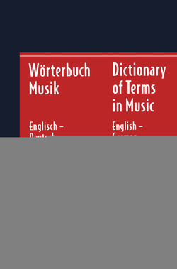 Wörterbuch Musik / Dictionary of Terms in Music von Leuchtmann,  Horst