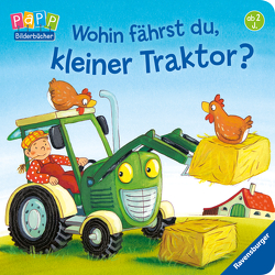Wohin fährst du, kleiner Traktor? von Kraushaar,  Sabine, Penners,  Bernd