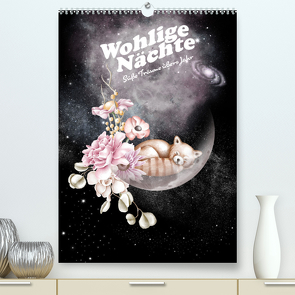 Wohlige Nächte – Süße Träume übers Jahr (Premium, hochwertiger DIN A2 Wandkalender 2024, Kunstdruck in Hochglanz) von Lucia