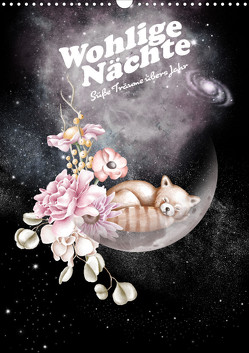 Wohlige Nächte – Süße Träume übers Jahr (Wandkalender 2024 DIN A3 hoch), CALVENDO Monatskalender von Lucia Lucia