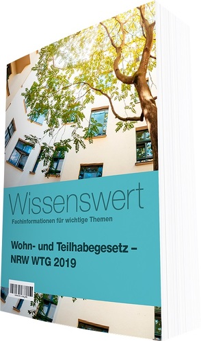 Wohn- und Teilhabegesetz NRW WTG 2019 (als pdf-Datei) von Froese,  Sebastian, Michelchen,  Gunnar