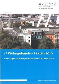 Wohngebäude – Fakten 2016 von Gniechwitz,  Timo, Walberg,  Dietmar