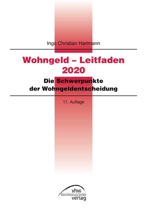 Wohngeld-Leitfaden 2020 von Hartmann,  Ingo Christian