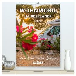 Wohnmobil Jahresplaner (hochwertiger Premium Wandkalender 2024 DIN A2 hoch), Kunstdruck in Hochglanz von Weigt,  Mario