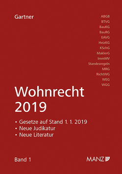 Wohnrecht 2019 von Gartner,  Herbert