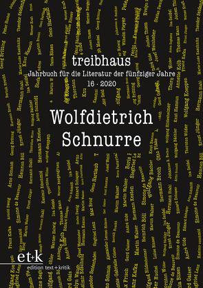 Wolfdietrich Schnurre von Häntschel,  Günter, Häntzschel,  Günter, Hanuschek,  Sven, Leuschner,  Ulrike