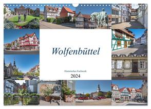 Wolfenbüttel – Historisches Fachwerk (Wandkalender 2024 DIN A3 quer), CALVENDO Monatskalender von Gierok / Magic Artist Design,  Steffen