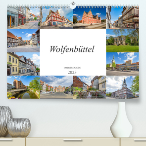 Wolfenbüttel Impressionen (Premium, hochwertiger DIN A2 Wandkalender 2023, Kunstdruck in Hochglanz) von Meutzner,  Dirk