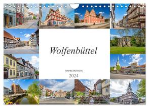 Wolfenbüttel Impressionen (Wandkalender 2024 DIN A4 quer), CALVENDO Monatskalender von Meutzner,  Dirk