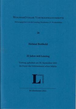 Wolfenbüttler Vortragsmanuskripte, Heft 28 von Berthold,  Helmut