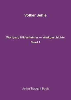 Wolfgang Hildesheimer. Werkausgabe von Jehle,  Volker