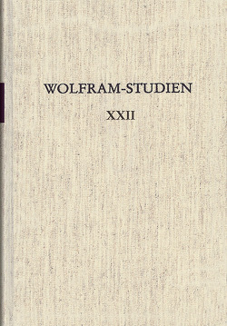 Wolfram-Studien XXII von Köbele,  Susanne, Lutz,  Eckart Conrad, Ridder,  Klaus