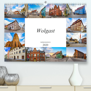 Wolgast Impressionen (Premium, hochwertiger DIN A2 Wandkalender 2020, Kunstdruck in Hochglanz) von Meutzner,  Dirk