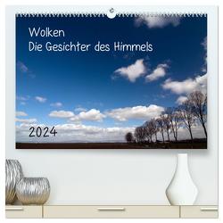 Wolken – Die Gesichter des Himmels (hochwertiger Premium Wandkalender 2024 DIN A2 quer), Kunstdruck in Hochglanz von Möller,  Michael