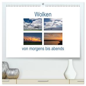 Wolken von morgens bis abends (hochwertiger Premium Wandkalender 2024 DIN A2 quer), Kunstdruck in Hochglanz von Seidl,  Hans