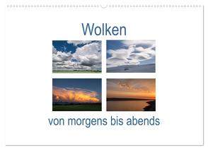 Wolken von morgens bis abends (Wandkalender 2024 DIN A2 quer), CALVENDO Monatskalender von Seidl,  Hans