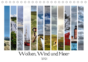 Wolken, Wind und Meer (Tischkalender 2021 DIN A5 quer) von Bergenthal,  Jürgen