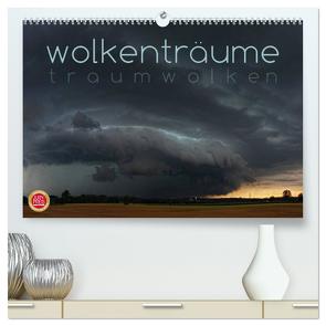 Wolkenträume – Traumwolken (hochwertiger Premium Wandkalender 2024 DIN A2 quer), Kunstdruck in Hochglanz von Cross,  Martina