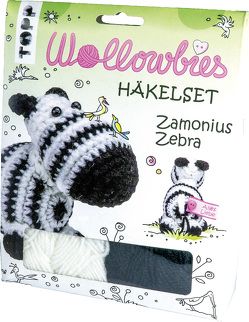 Wollowbies Häkelset Zamonius Zebra von Ganseforth,  Jana, Schwab,  Ursula