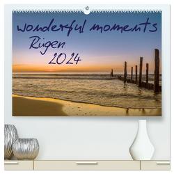 wonderful moments – Rügen 2024 (hochwertiger Premium Wandkalender 2024 DIN A2 quer), Kunstdruck in Hochglanz von HeschFoto,  HeschFoto
