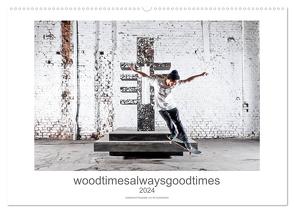 woodtimesalwaysgoodtimes – skateboard fotografie von tim korbmacher (Wandkalender 2024 DIN A2 quer), CALVENDO Monatskalender von Korbmacher Photography,  Tim