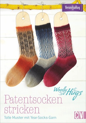 Woolly Hugs Patentsocken stricken von Hug,  Veronika