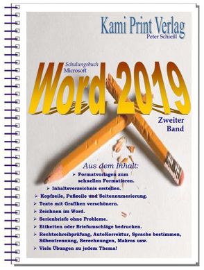 Word 2019 – Zweiter Band von Peter,  Schießl